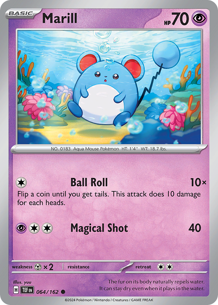 Temporal Forces Marill #64/162